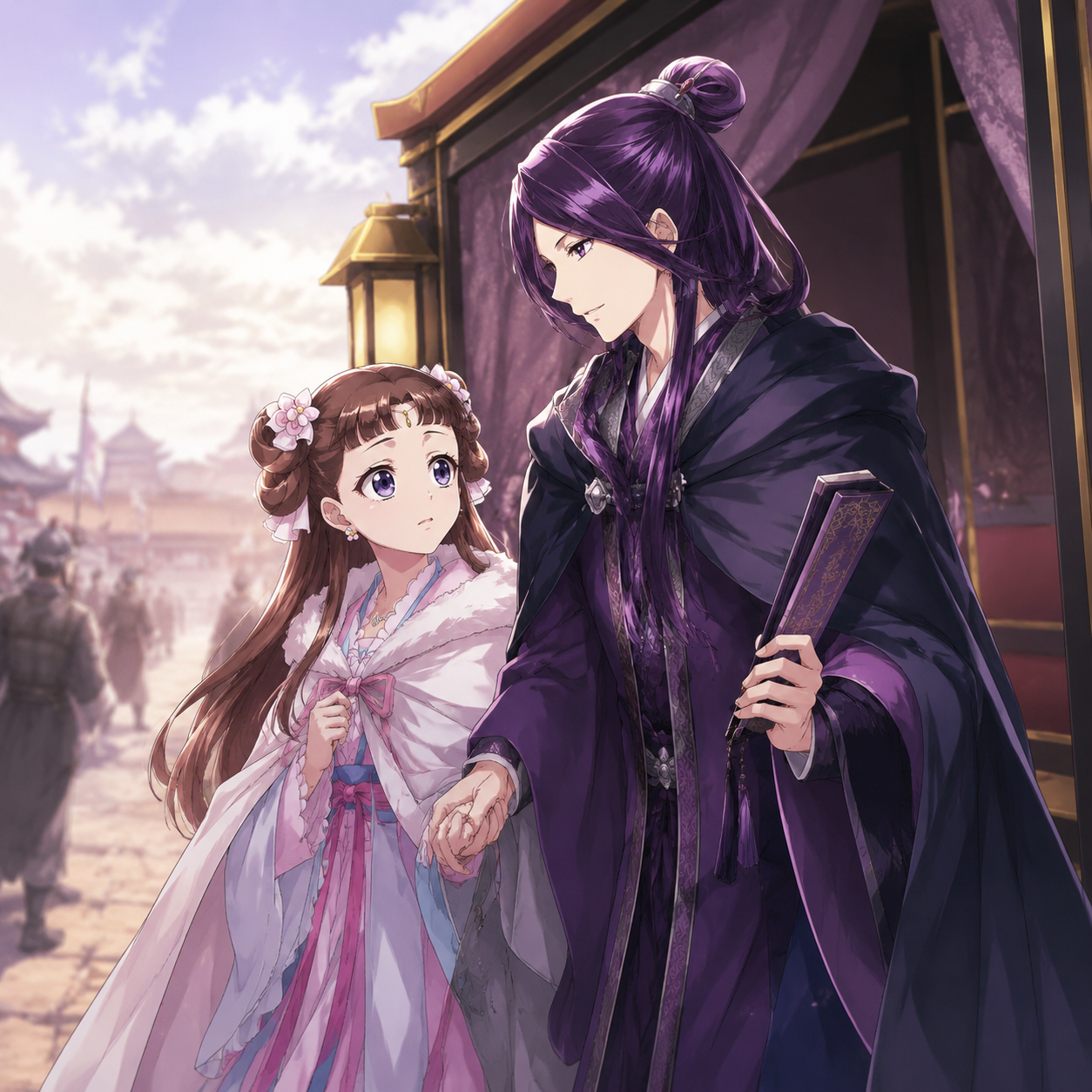 Lishu and Ah-Duo on a westward journey shaped by protection and court politics