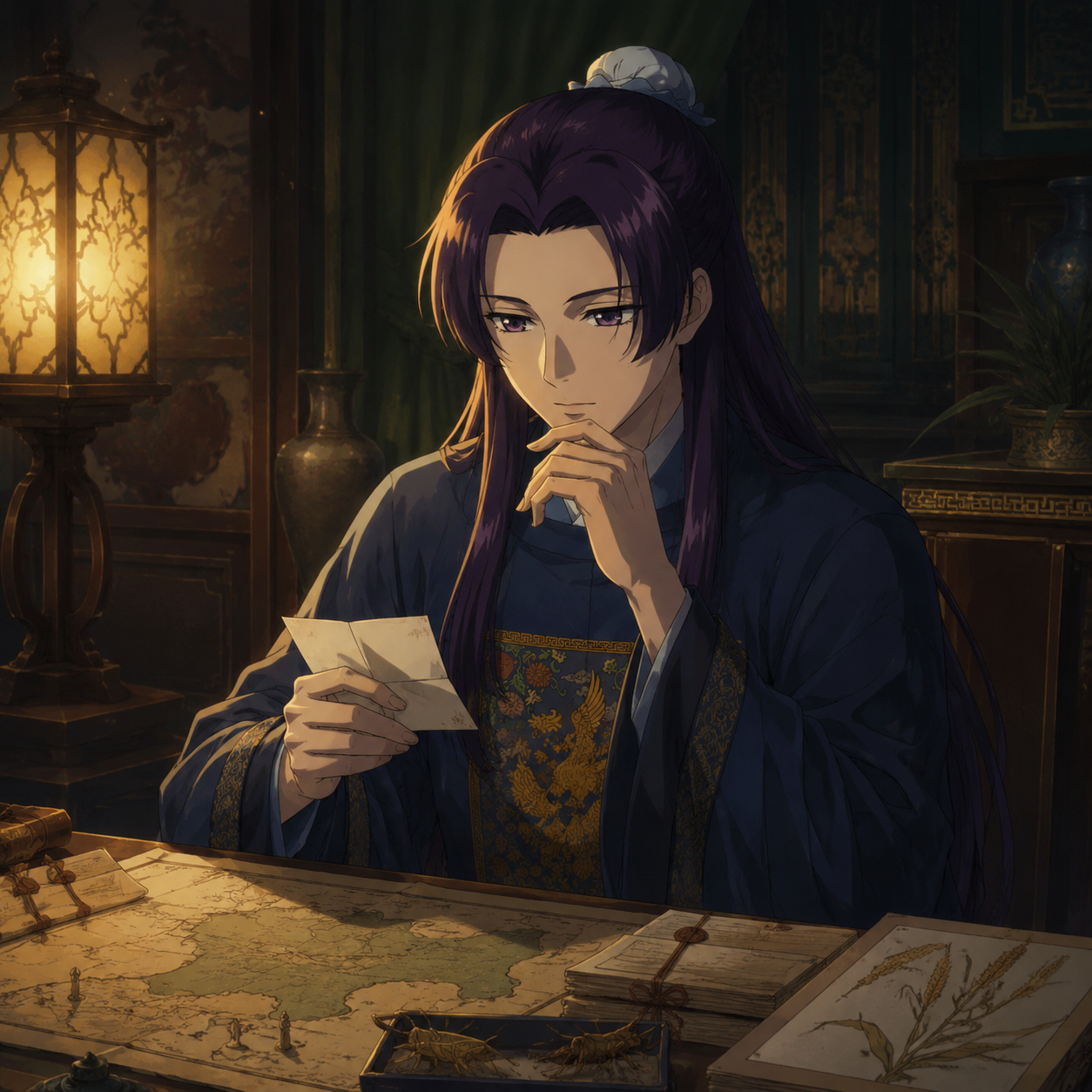 Jinshi reading Loulan's warning note beside reports and signs of a western crisis