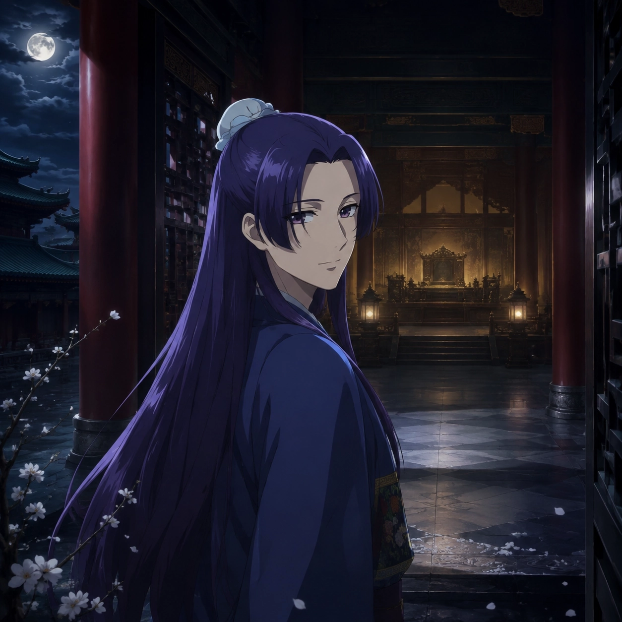 Jinshi facing the Shrine of Choosing and the possibility of succession