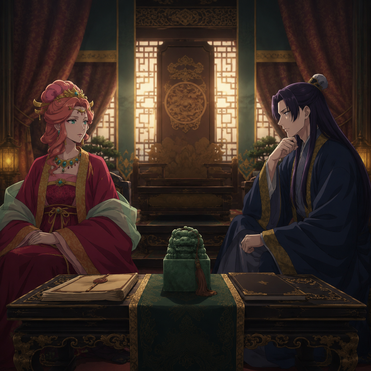 Original editorial image for Gyokuyou and Jinshi political rivalry analysis