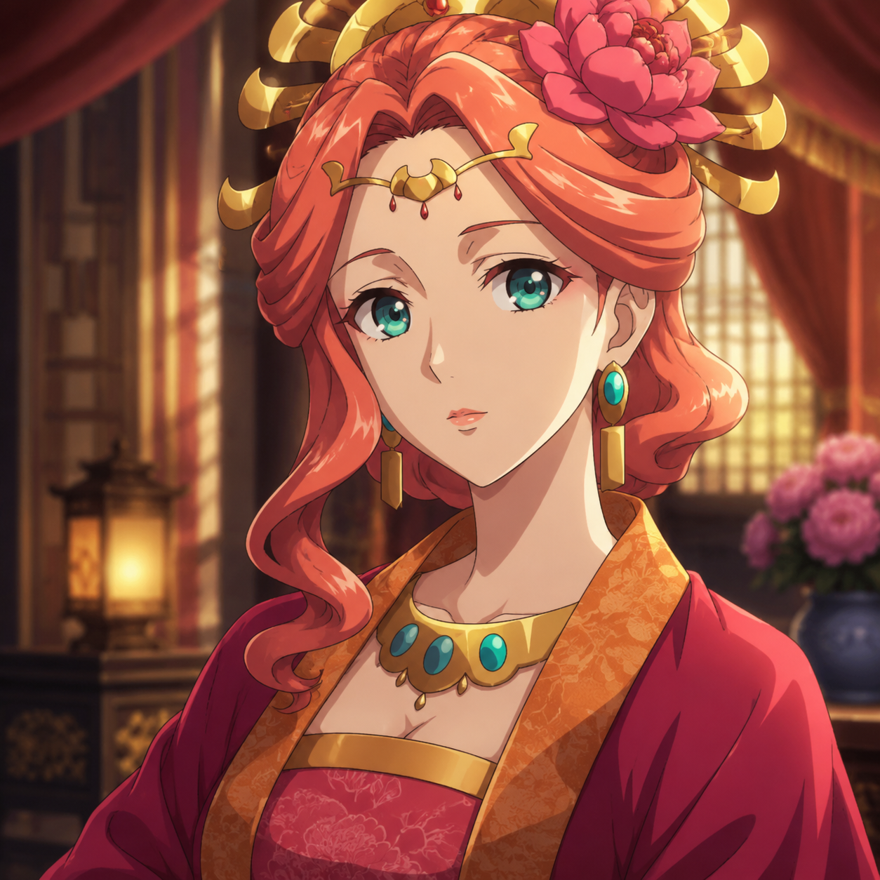 Original editorial portrait of Gyokuyou in the Jade Pavilion